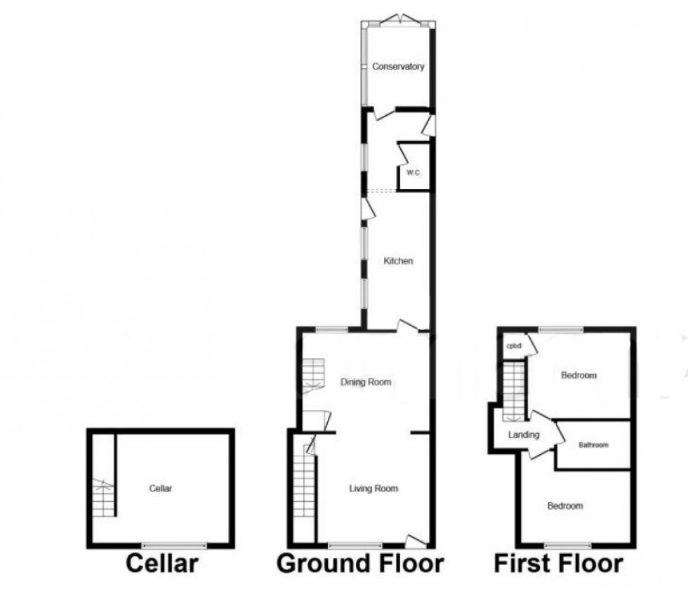 Floorplan for School Lane, Sandiway, Northwich