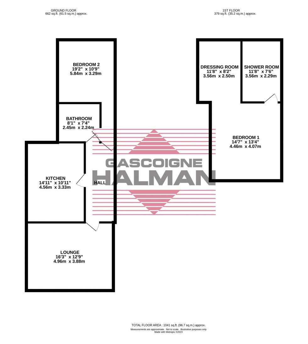 Floorplan for Oxford Road, Altrincham