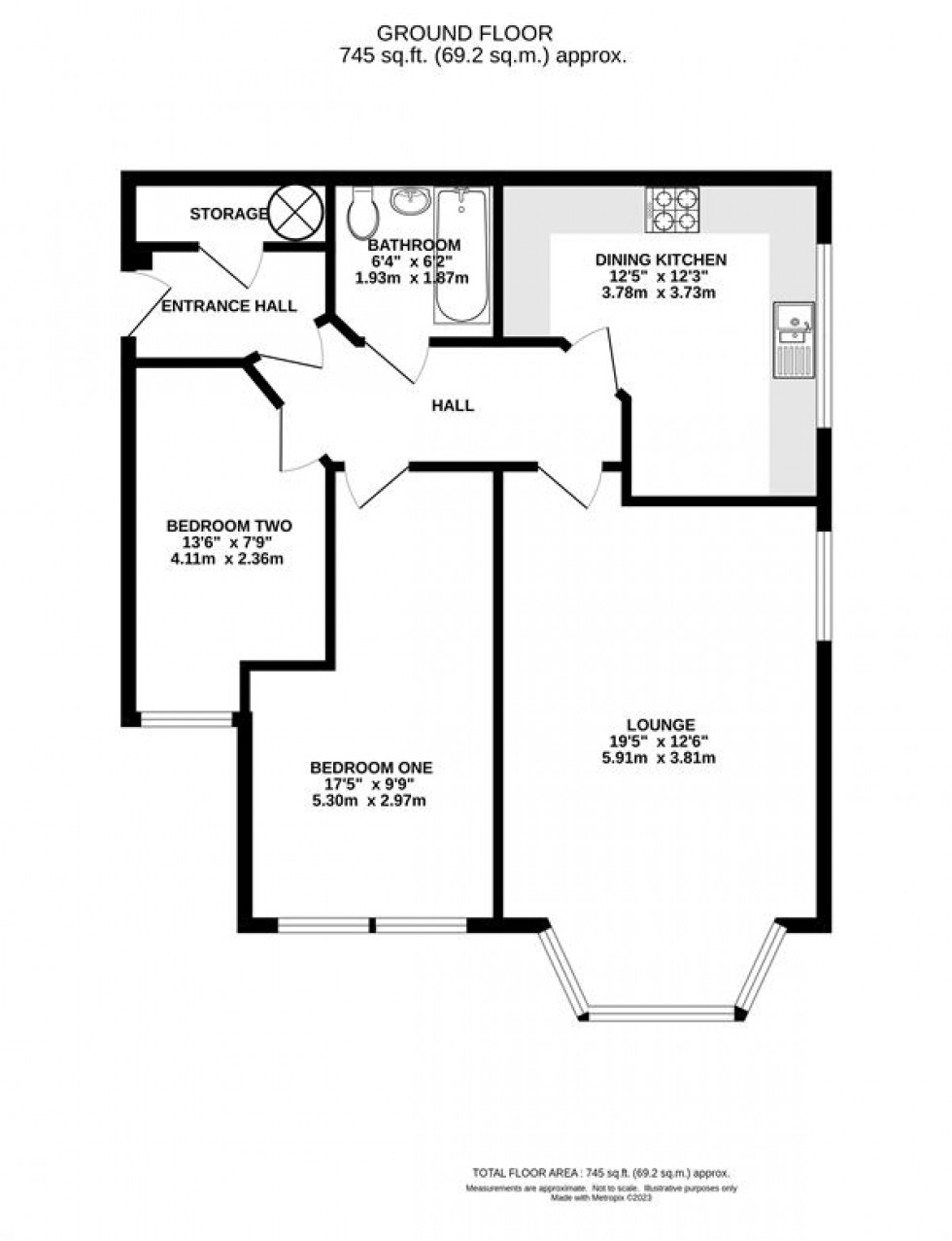 Floorplan for Wellington Road, Timperley, Altrincham