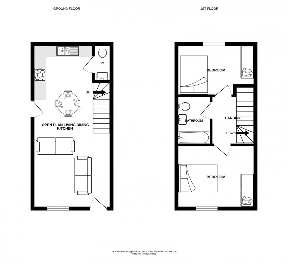 Floorplan for Bakery Court, The Square, Holmes Chapel