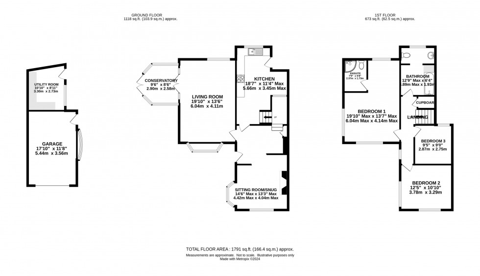 Floorplan for Middlewich Road, Allostock