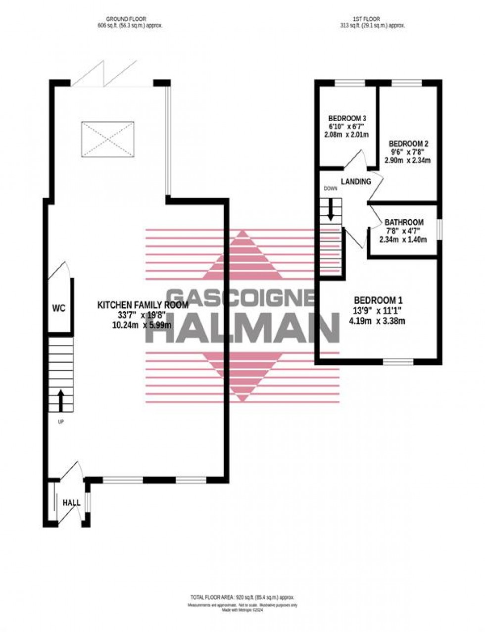 Floorplan for Staveton Close, Bramhall