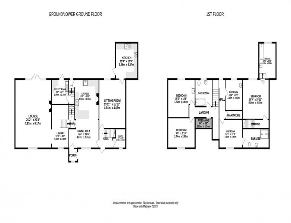 Floorplan for Chapel-En-Le-Frith, High Peak