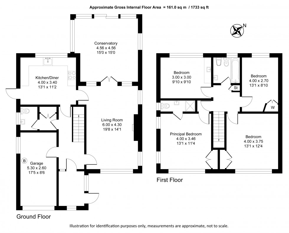 Floorplan for Pheasant Walk, High Legh, Knutsford