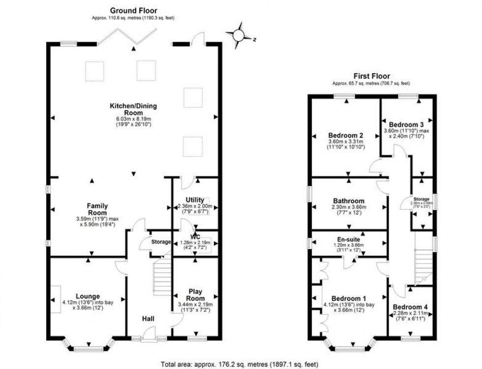 Floorplan for Old Chester Road, Helsby, Frodsham