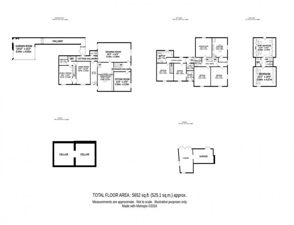 Floorplan for Edale Road, Hayfield, High Peak