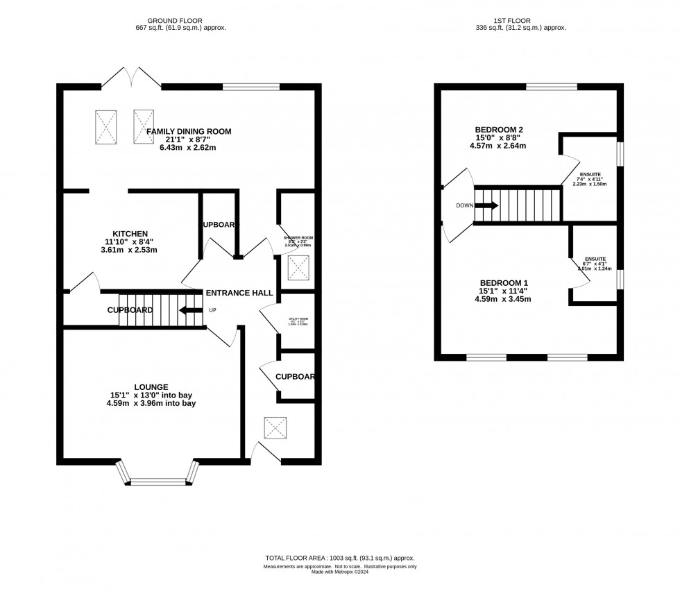 Floorplan for Gail Close, Alderley Edge