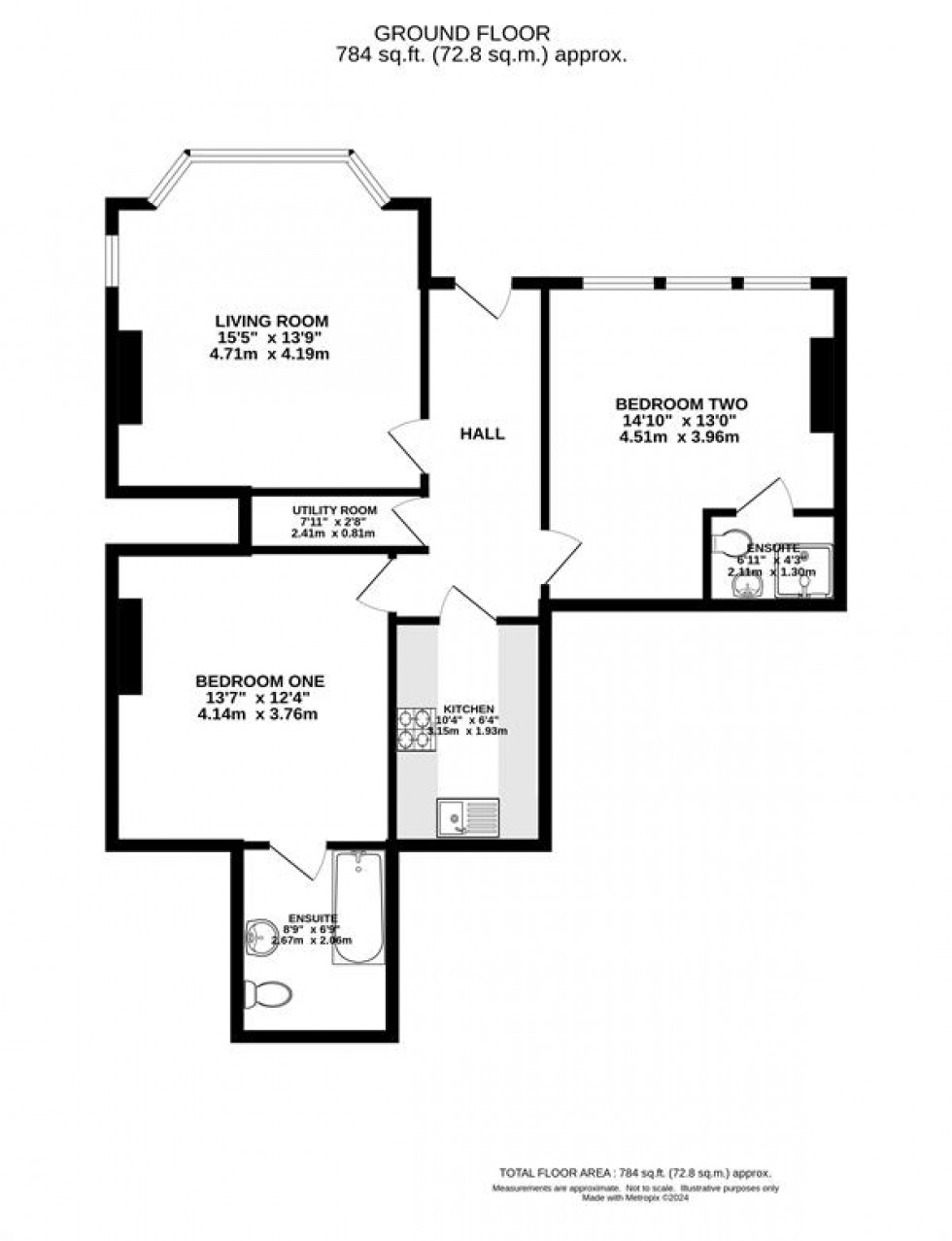 Floorplan for Heaton Moor Road, Heaton Moor