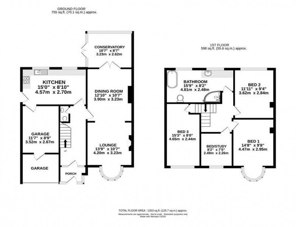 Floorplan for Clay Lane, Hale, Altrincham