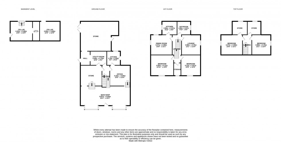 Floorplan for Heyes Lane, Alderley Edge