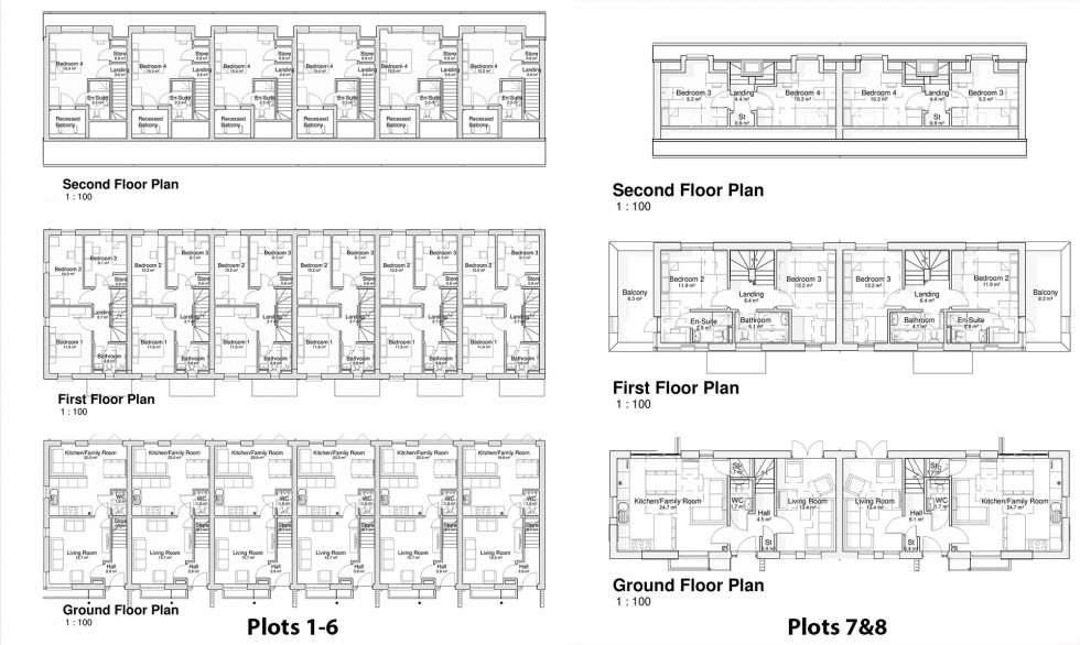 Floorplan for The Paddocks, Hazel Grove