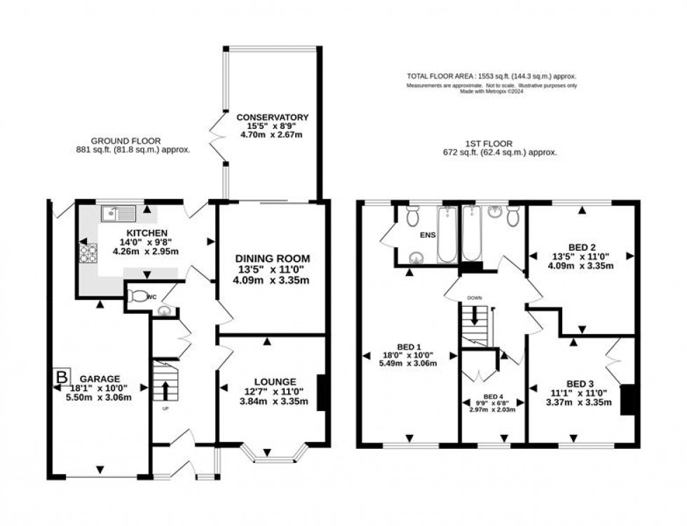 Floorplan for Dial Road, Hale Barns, Altrincham