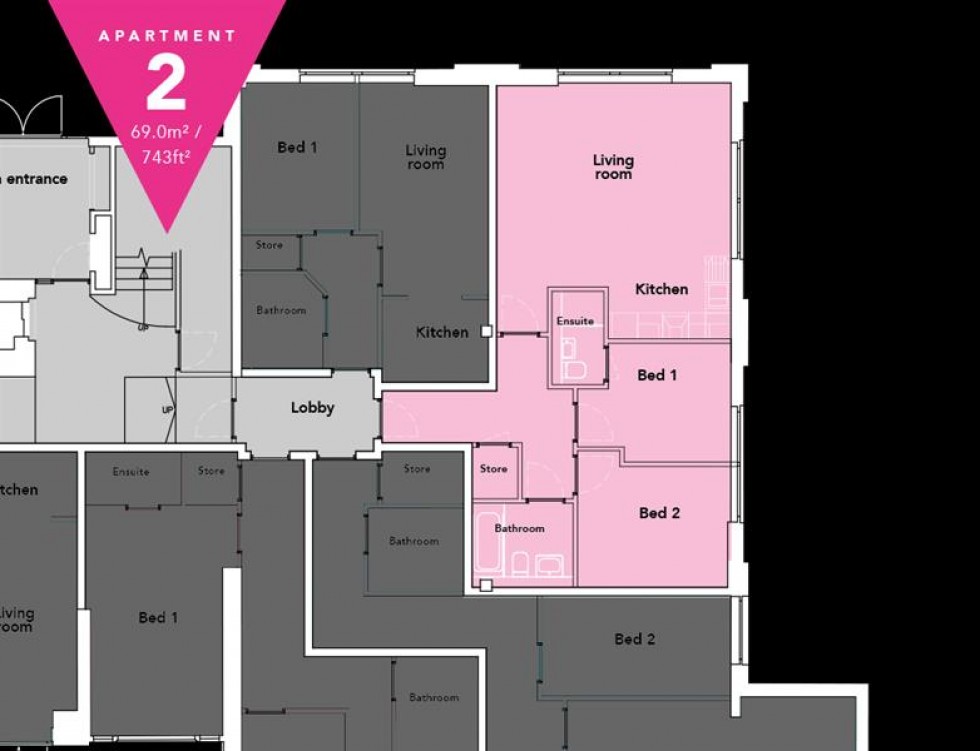 Floorplan for Dane Road, Sale