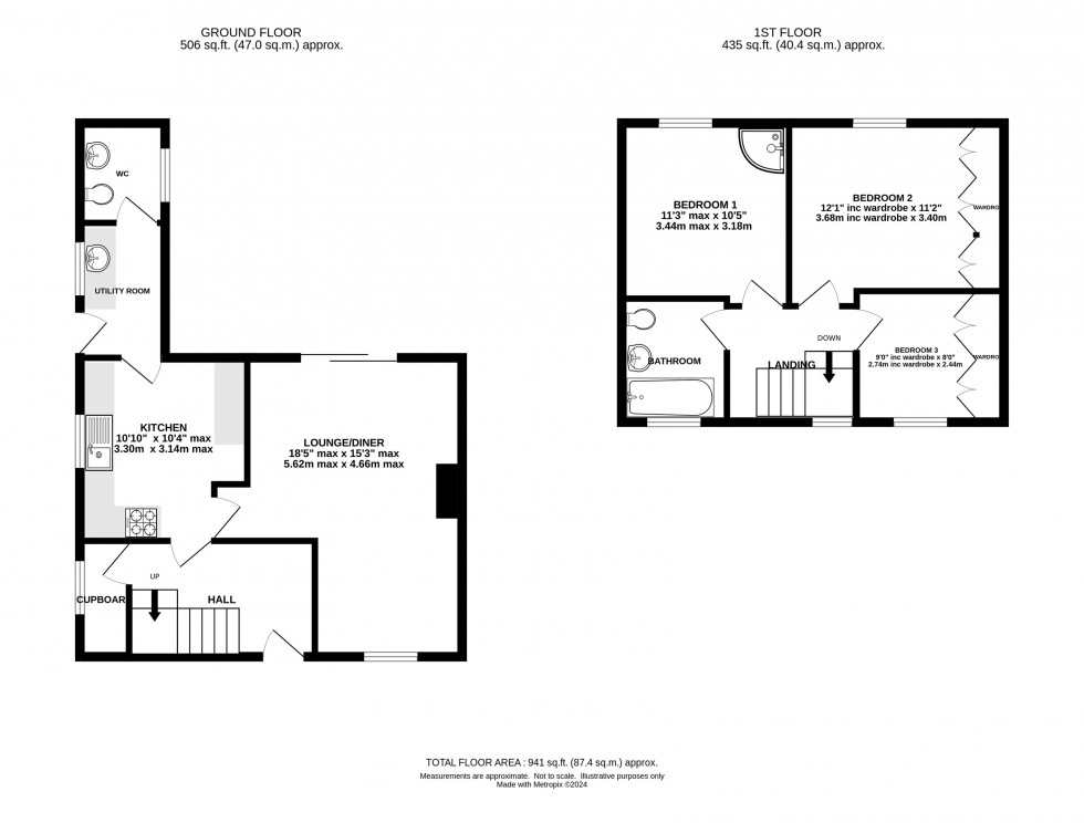 Floorplan for Princess Road, Allostock