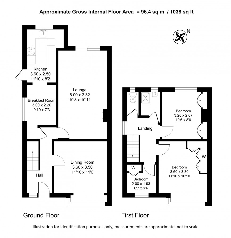 Floorplan for Stockport Road, Thelwall, Warrington