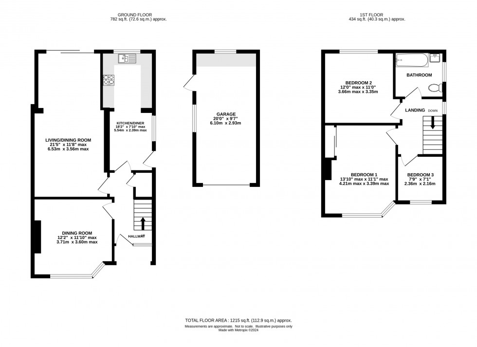 Floorplan for Tabley Grove, Knutsford