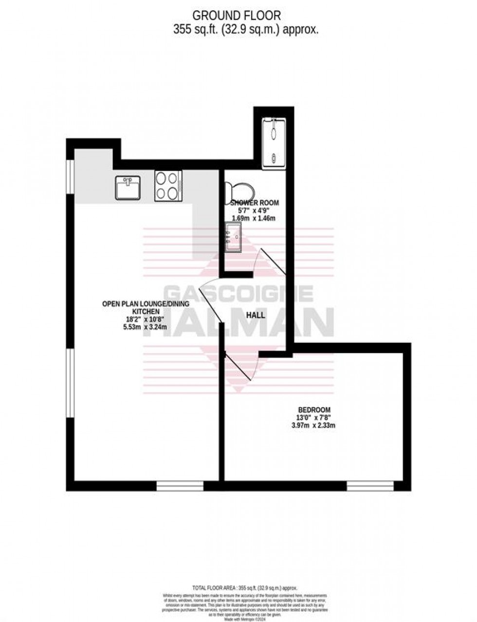 Floorplan for Cheadle House, Mary Street, Cheadle