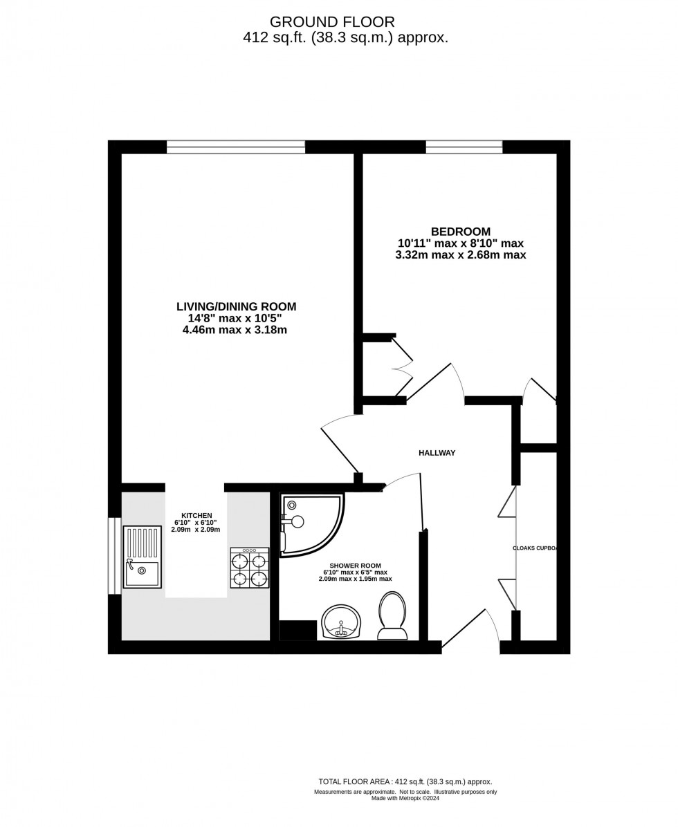 Floorplan for Tabley Road, Knutsford