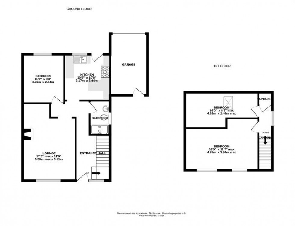 Floorplan for Crossings Road, Chapel-En-Le-Frith, High Peak