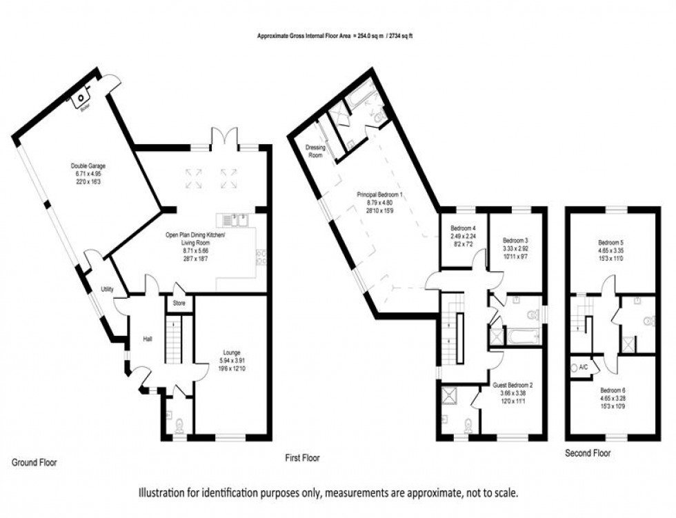 Floorplan for Chaise Meadow, Lymm