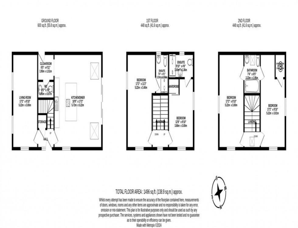 Floorplan for Chaise Meadow, Lymm