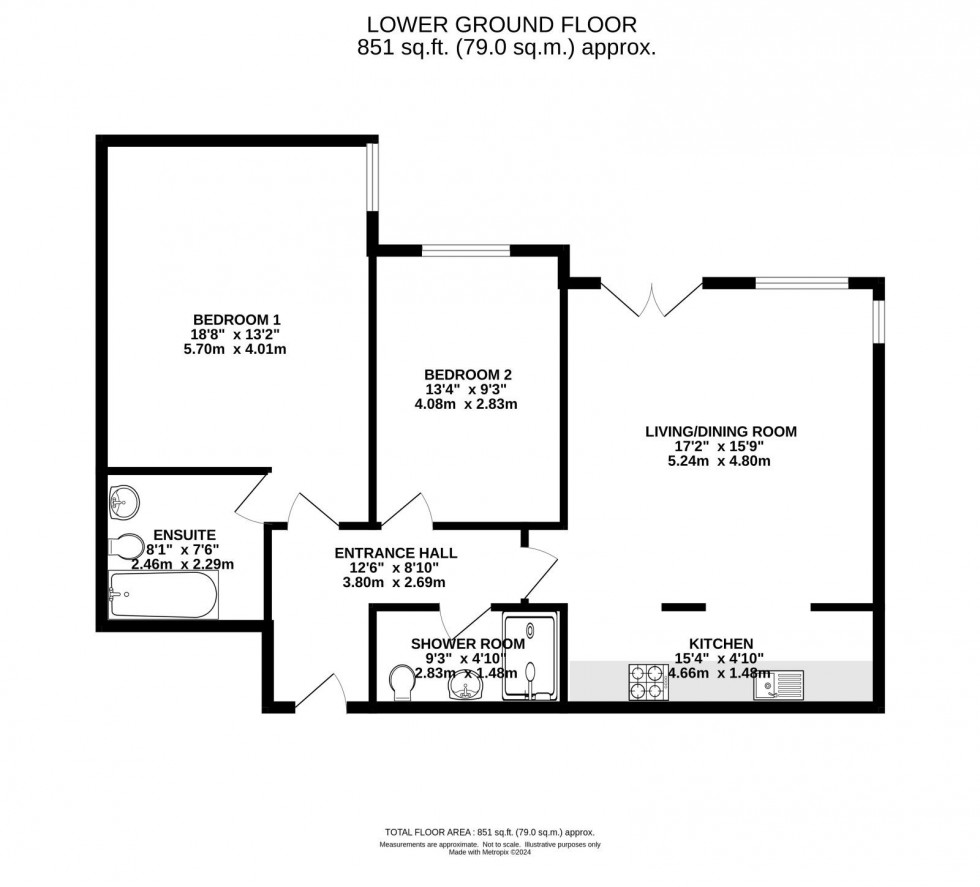 Floorplan for Birch Polygon, Fallowfield