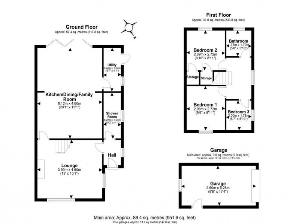 Floorplan for Lodge Hollow, Helsby, Frodsham