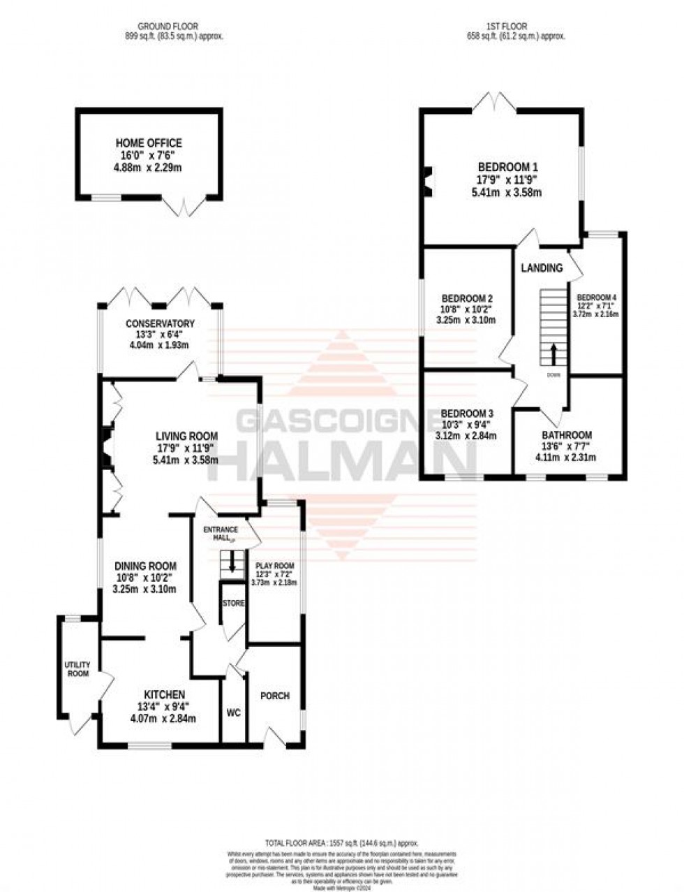 Floorplan for Broad Road, Sale