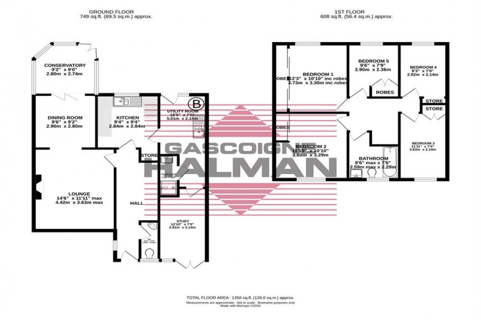 Floorplan for Midland Road, Bramhall, Stockport