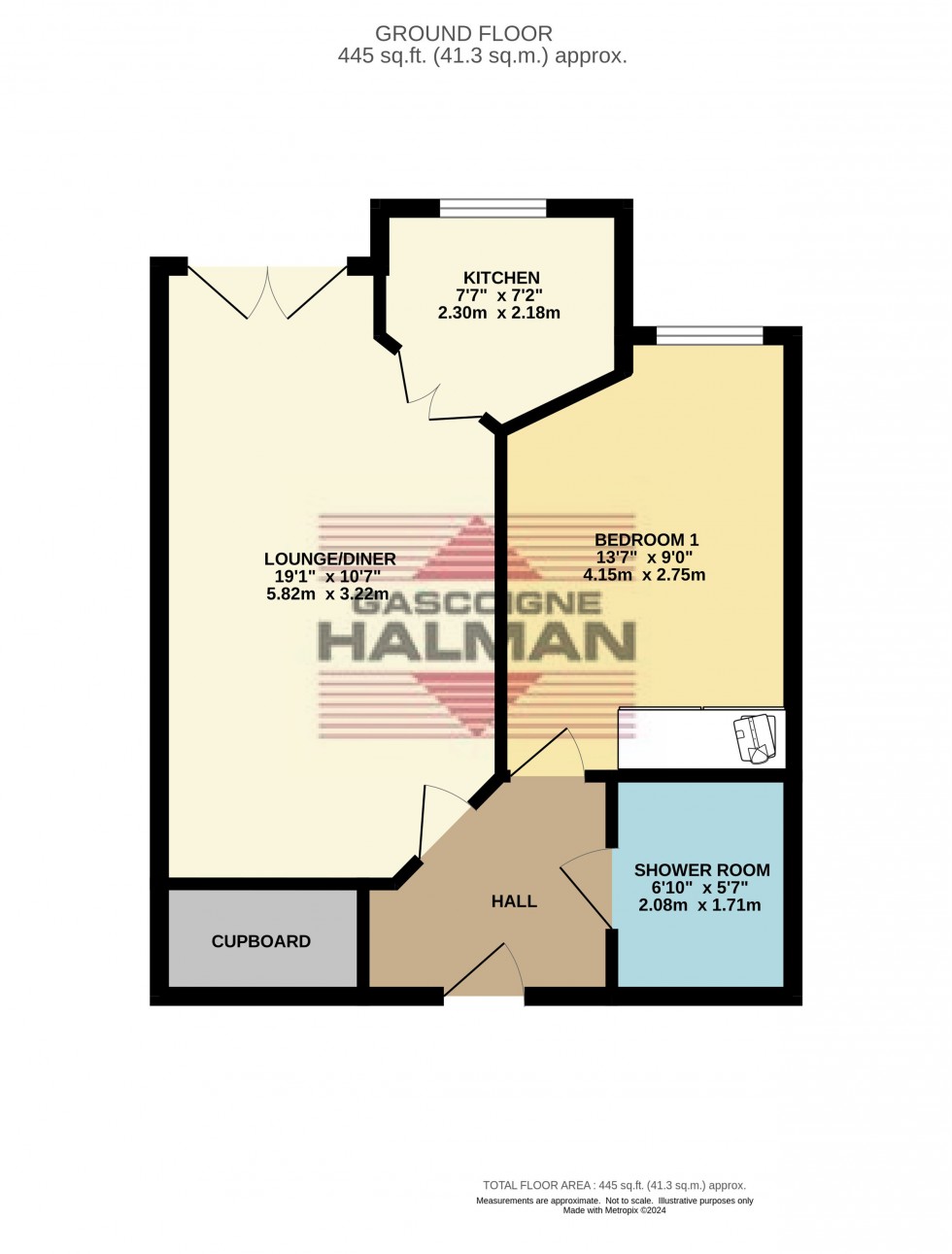 Floorplan for North Road, Glossop