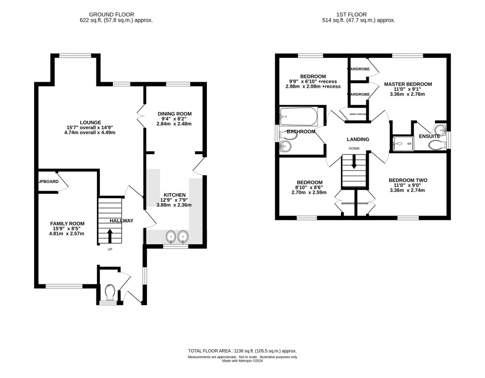 Floorplan for Chestnut Drive, Holmes Chapel