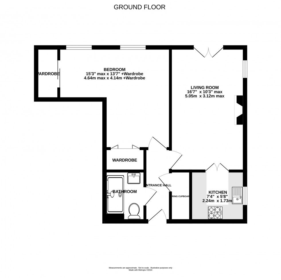 Floorplan for Lovell Court, Parkway, Holmes Chapel