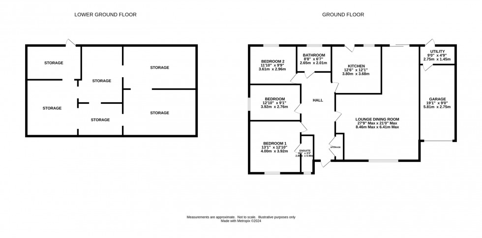 Floorplan for Ashwood Crescent, Marple, Stockport
