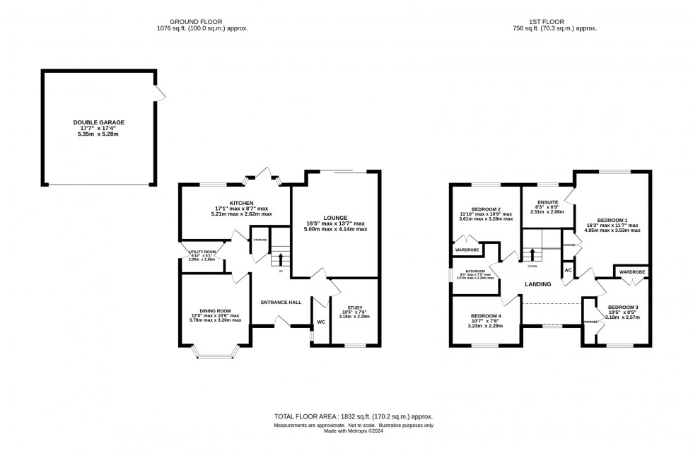 Floorplan for Westcliff Gardens, Appleton, Warrington