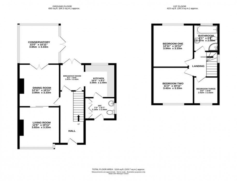 Floorplan for Hothersall Road, Reddish