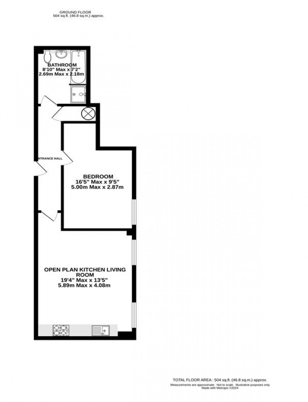 Floorplan for Victoria Street, Altrincham