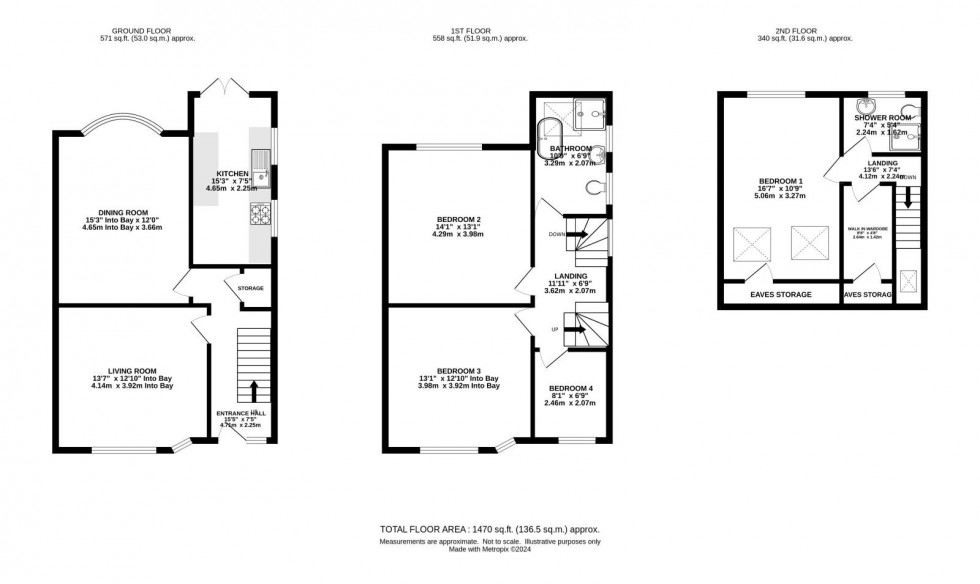 Floorplan for Parrs Wood Road, Didsbury