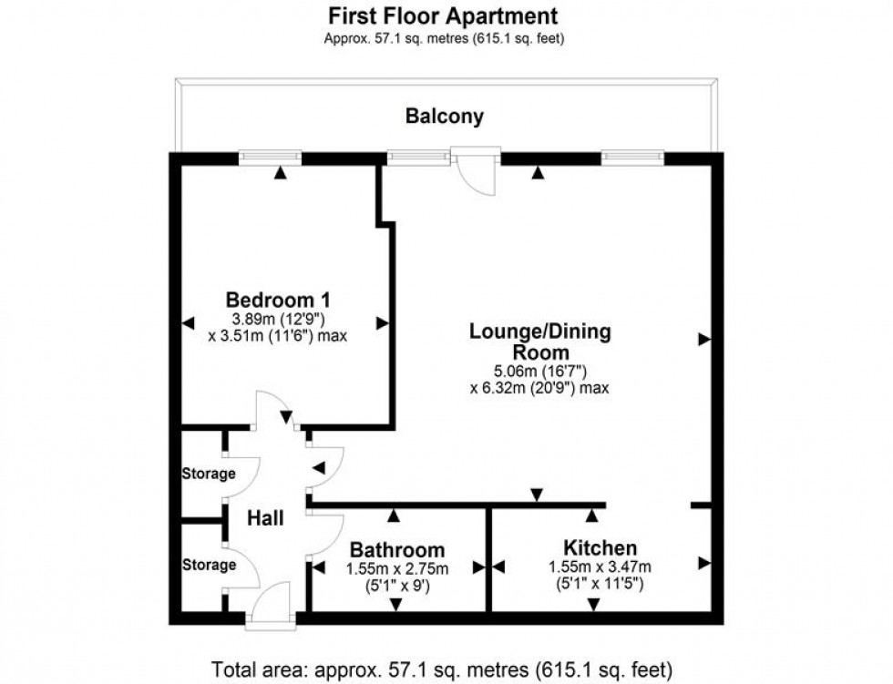 Floorplan for Kingswood Park, Kingswood, Frodsham