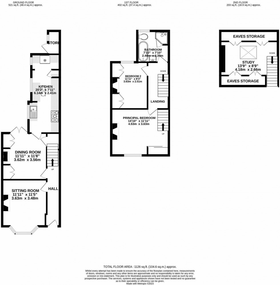 Floorplan for Ascol Drive, Plumley, Knutsford