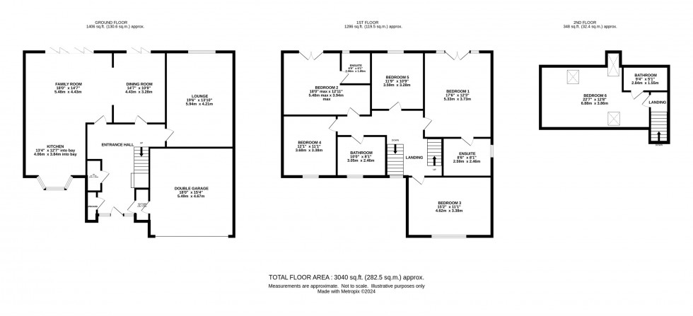 Floorplan for The Mount, Congleton