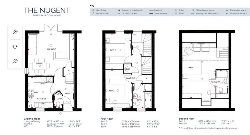 Floorplan for Roberts Court, Winington