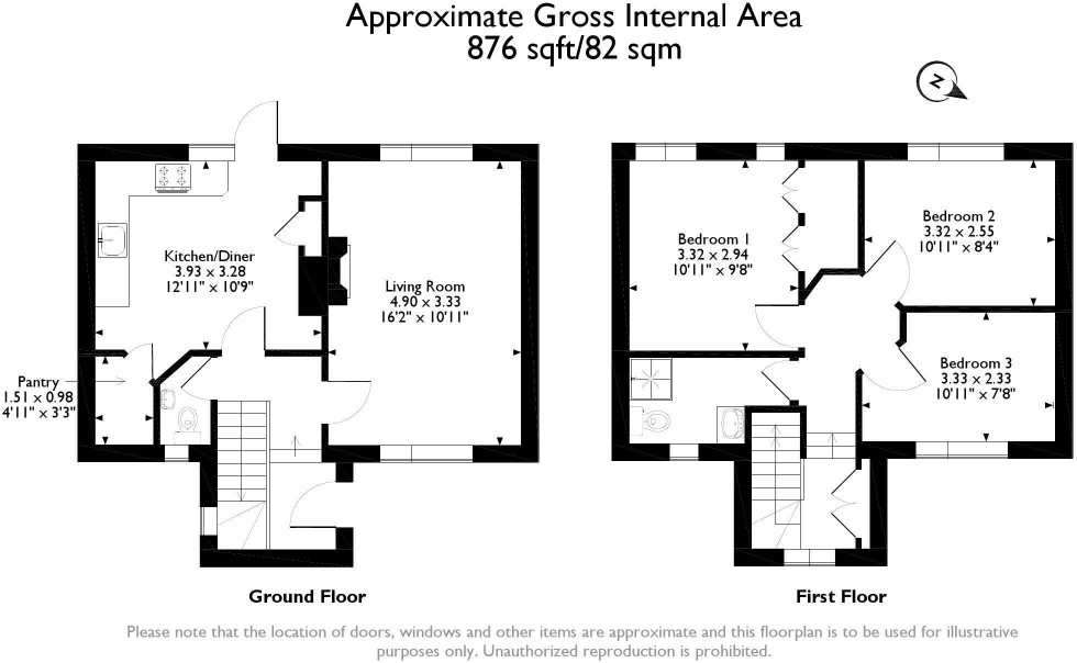 Floorplan for Irons Lane, Great Barrow, Chester