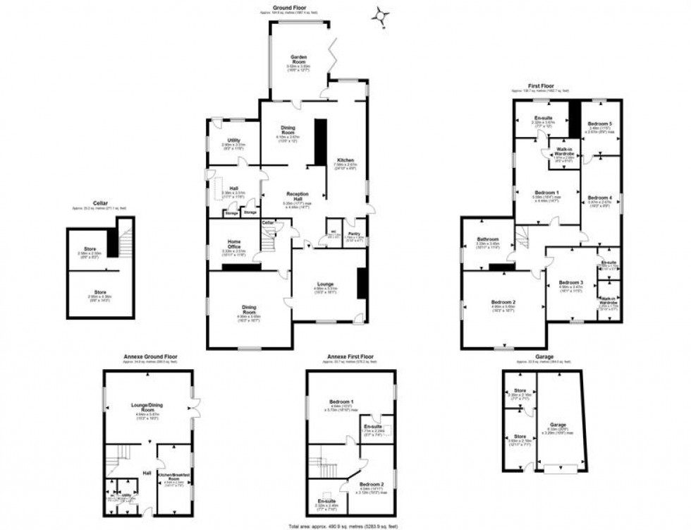 Floorplan for Ince Lane, Elton, Chester