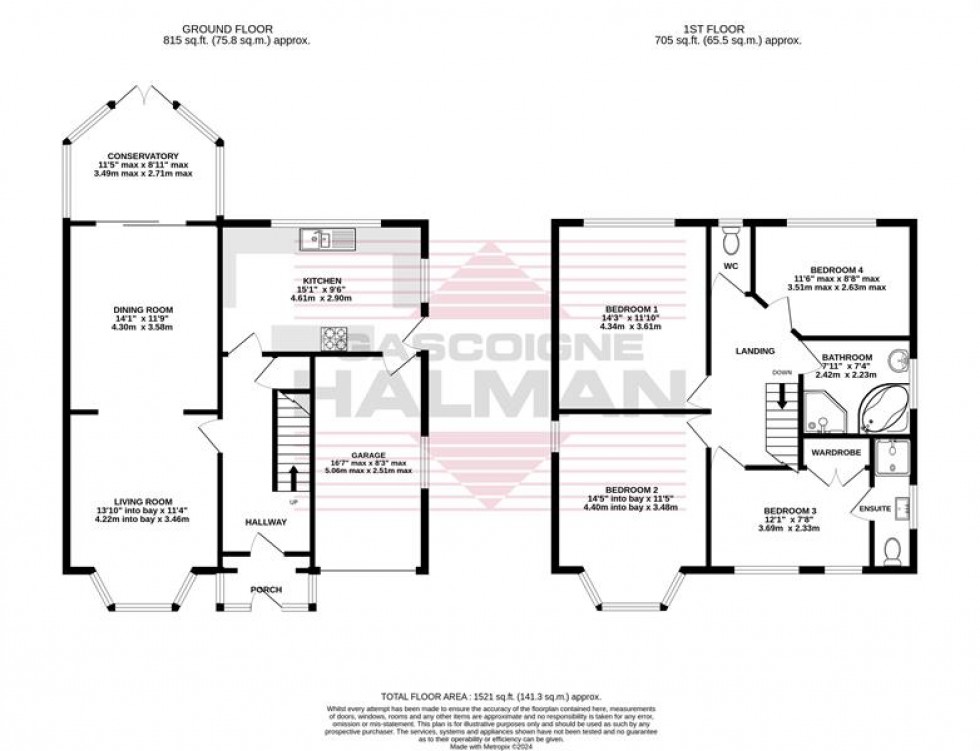 Floorplan for Kingsway, Cheadle