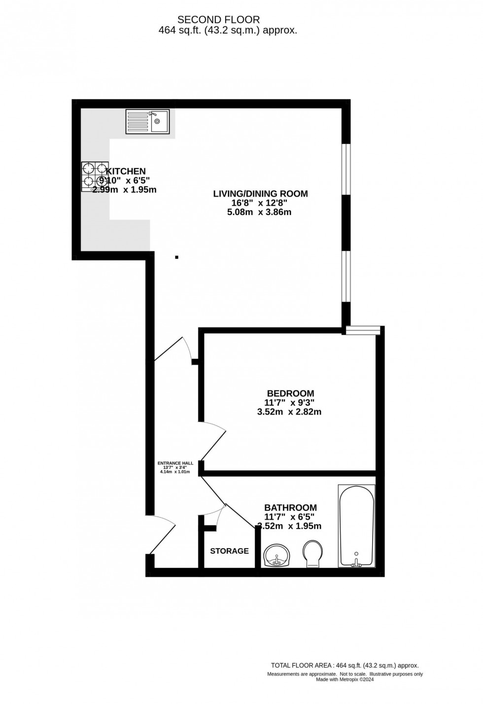 Floorplan for Wilmslow Road, Wilmslow Road, Didsbury