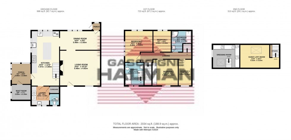 Floorplan for Lean Town, Glossop