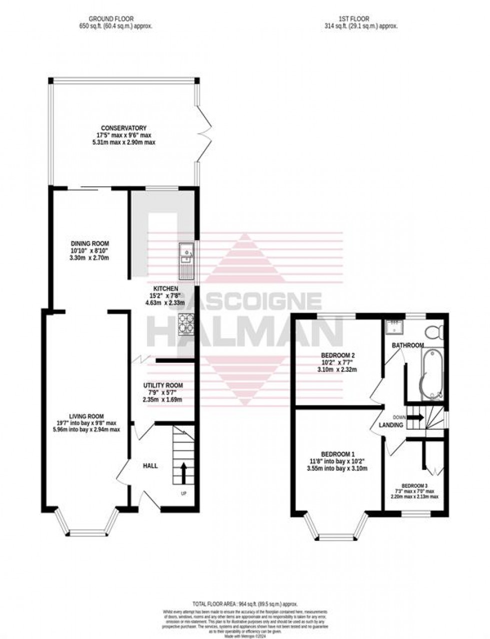 Floorplan for Aber Road, Cheadle