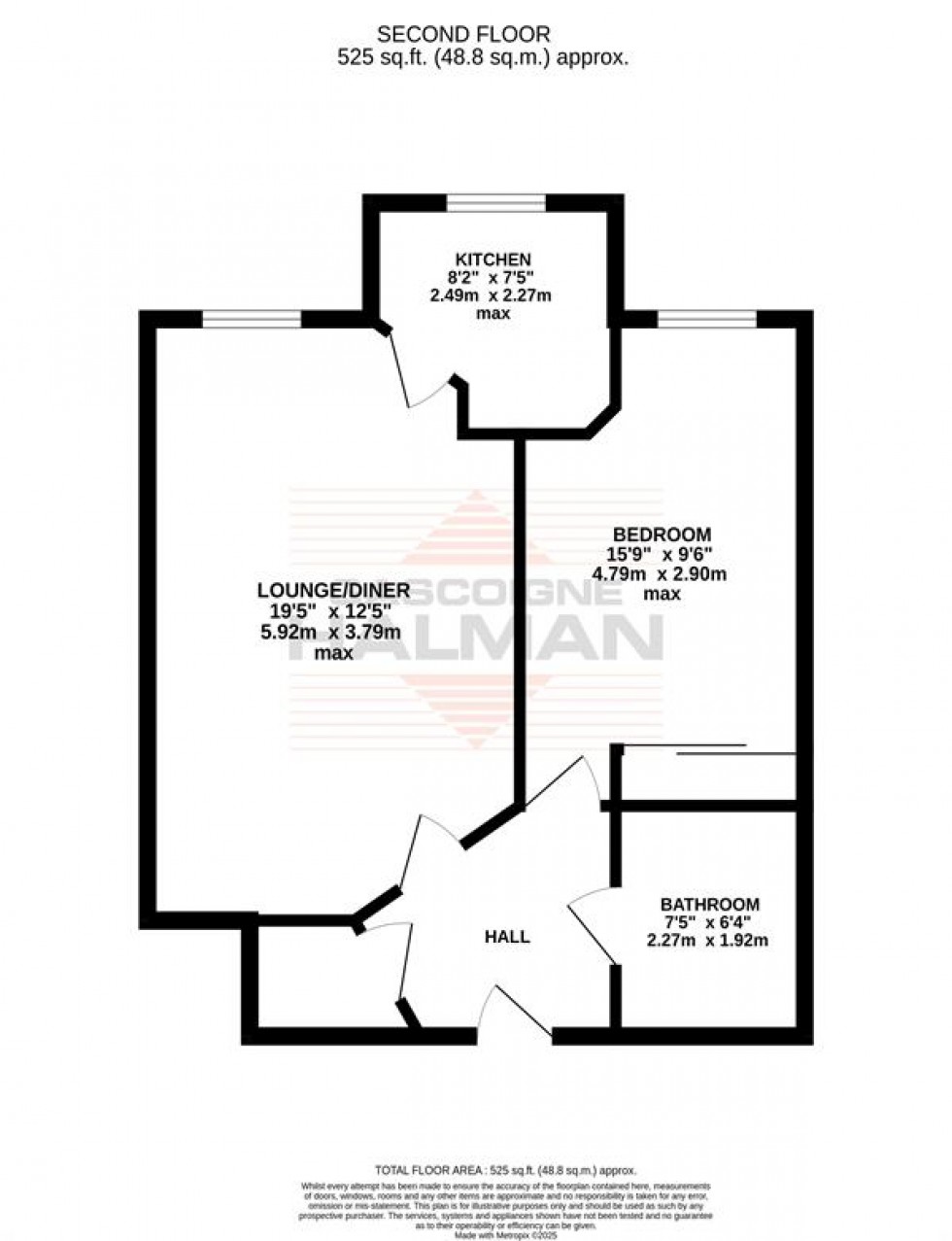 Floorplan for Hope Road, Sale