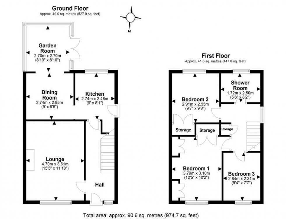 Floorplan for Blue Hatch, Frodsham