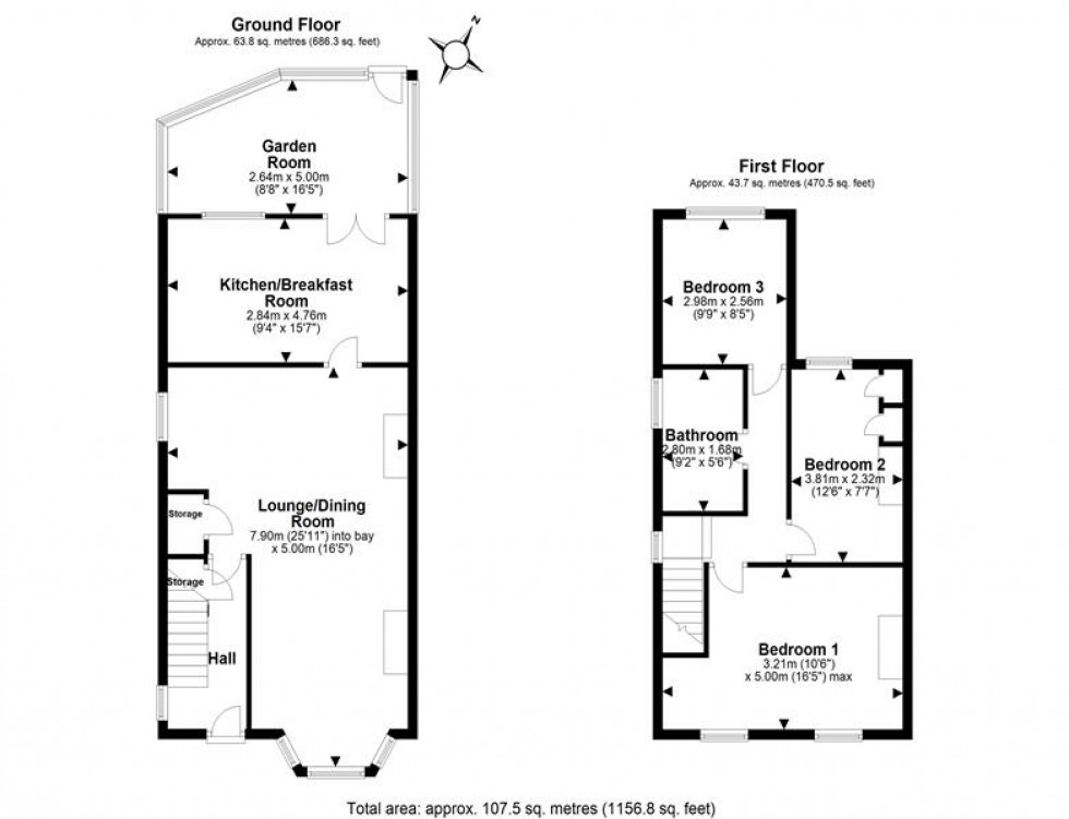 Floorplan for Townfield Lane, Frodsham